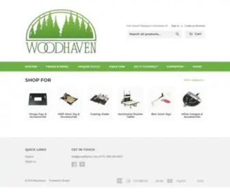 Woodhaven.com(Woodhaven LLC) Screenshot