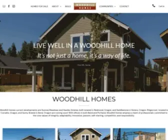 Woodhillhomes.net(New Homes) Screenshot