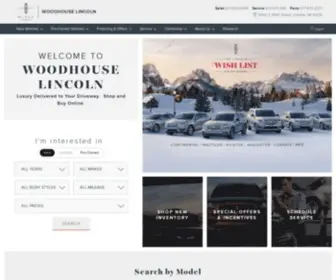 Woodhouselincoln.net(Woodhouse Lincoln) Screenshot