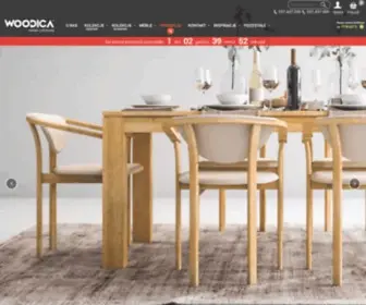 Woodica.pl(Solidne meble drewniane) Screenshot