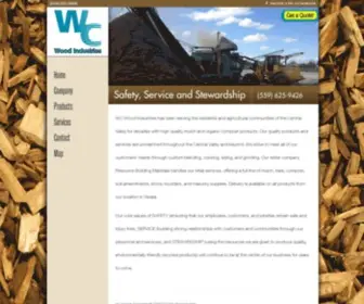 Woodindustries.com(WC Wood Industries) Screenshot