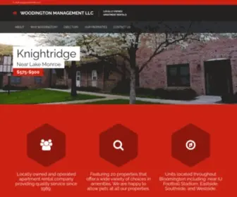 Woodingtonmanagementproperties.com(Woodington Management) Screenshot
