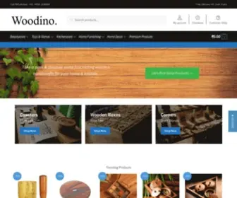 Woodino.com(Buy Online Wooden Handicrafts Item and Gifts at Best Price) Screenshot