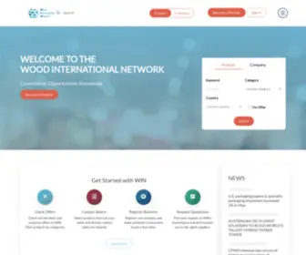 Woodinternationalnetwork.com(WIN) Screenshot