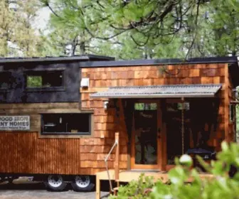 Woodirontinyhomes.com(Wood Iron Tiny Homes can Craft your Dream Tiny Home) Screenshot