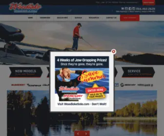 Woodlakemarine.com Screenshot