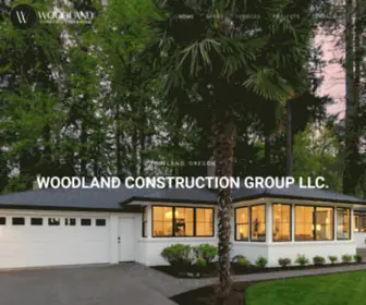 Woodlandcg.com(Woodland Construction Group) Screenshot