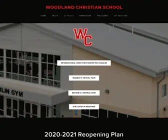 Woodlandchristian.org(WOODLAND CHRISTIAN SCHOOL) Screenshot