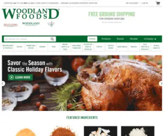 Woodlandfoods.com(Woodland Foods) Screenshot