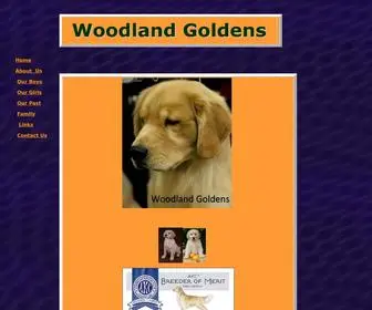 Woodlandgr.com(Woodland Golden Retrievers) Screenshot