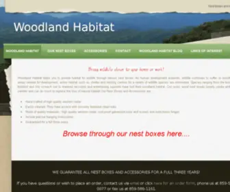 Woodlandhabitat.com(Premium domain) Screenshot