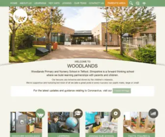 Woodlands-SCH.org.uk(Woodlands Primary and Nursery School) Screenshot
