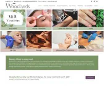 Woodlandsbeauty.co.uk(Beauty & Aesthetic Clinic Liverpool) Screenshot