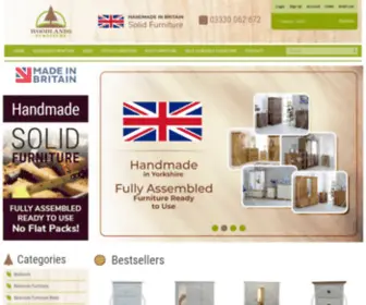 Woodlandsfurniture.co.uk(Woodlands Furniture builds handmade bedroom furniture in Yorkshire. Our bedroom furniture) Screenshot