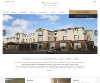 Woodlandshotel.ie(Woodlands Hotel) Screenshot