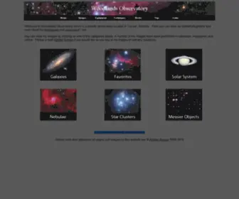 Woodlandsobservatory.com(Woodlands) Screenshot