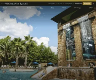 Woodlandsresort.com(The Woodlands Resort) Screenshot