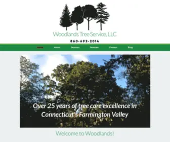 Woodlandstreeservicellc.com(Woodlands) Screenshot