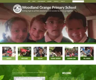 Woodlandwideweb.org.uk(Woodland Grange Primary School) Screenshot