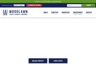 Woodlawn.org(New York's World Class Cemetery Since 1863) Screenshot