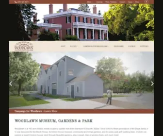 Woodlawnmuseum.com(Woodlawn Museum) Screenshot