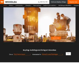 Woodlea.com.au(Woodlea Estate) Screenshot