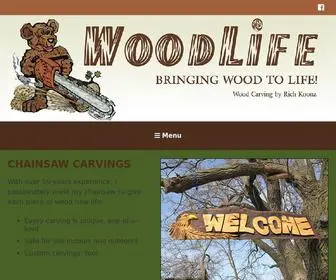 Woodlifecarving.com(WoodLife) Screenshot