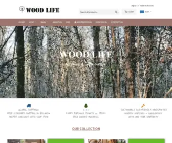 WoodlifeStore.com(Acessorize with Nature) Screenshot