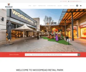 Woodmeadretailpark.co.za(Shopping centre and mall with a variety of shops) Screenshot