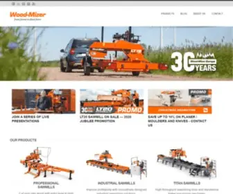 Woodmizer-Planet.com(Wood-Mizer Industries) Screenshot