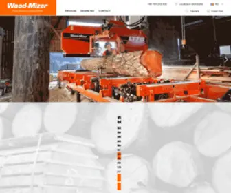 Woodmizer.ro(Wood-Mizer România) Screenshot