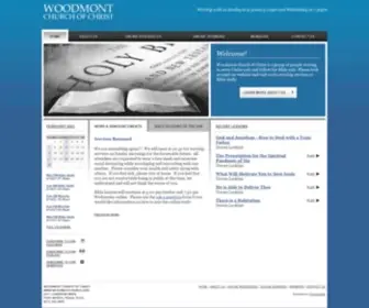 Woodmontchurch.org(‹) Screenshot