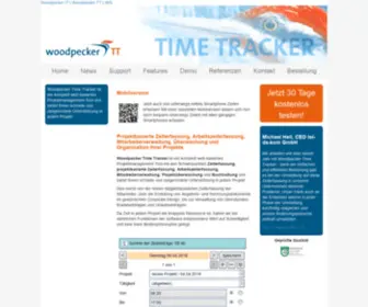 Woodpecker-TT.com(Woodpecker Time Tracker) Screenshot