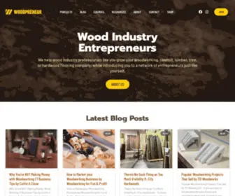 Woodpreneurlife.com(Woodpreneur) Screenshot