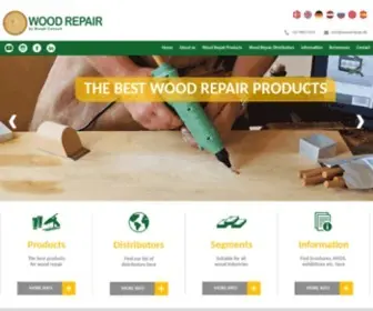 Woodrepair.com(Wood Repair I Professional wood repair fillers) Screenshot