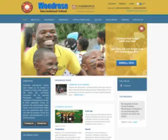 Woodroseschool.co.mz(Woodrose International School) Screenshot