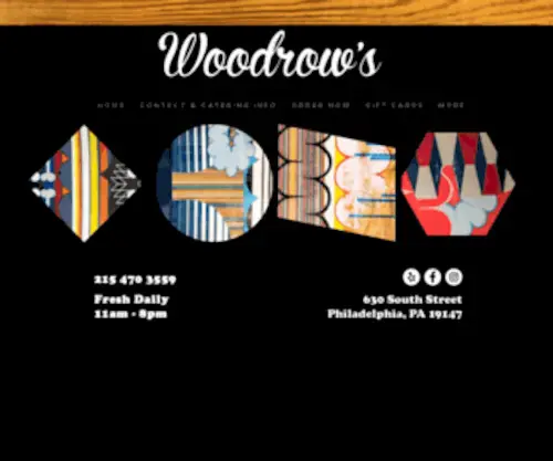 Woodrowsandwich.com(Woodrow's) Screenshot