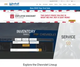 Woodruffchevrolet.com(Woodruff Chevrolet Inc) Screenshot