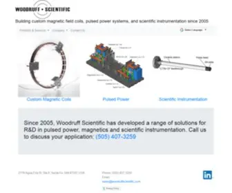 Woodruffscientific.com(Woodruff Scientific) Screenshot