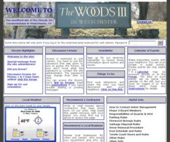 Woods3.org(Woods3) Screenshot