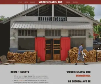 Woodschapelbbq.com(Wood's Chapel BBQ) Screenshot