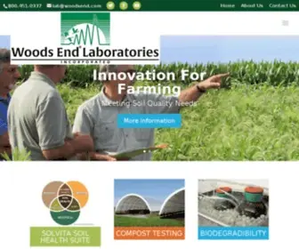 Woodsend.com(Woods End Lab) Screenshot