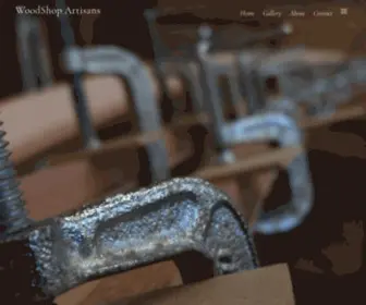 Woodshopartisans.com(Builders of Fine Furniture and Custom Cabinetry) Screenshot