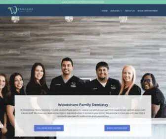 Woodshorefamilydentistry.com(Woodshore Family Dentistry) Screenshot