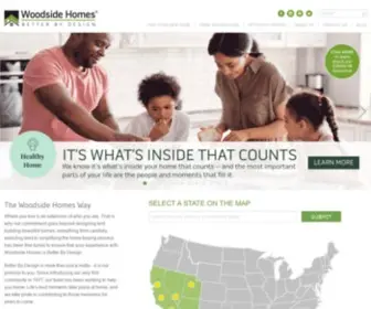 Woodside-Homes.com(IIS7) Screenshot