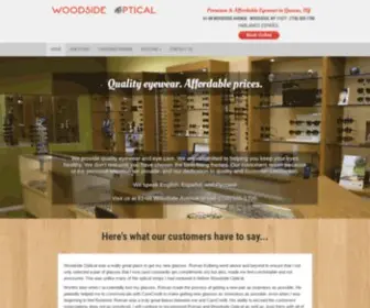 Woodsideoptical.com(Woodside Optical) Screenshot