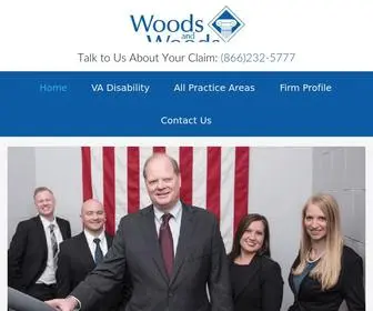 Woodslawyers.com(Woods & Woods) Screenshot