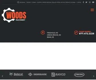 Woodsmachinery.com Screenshot