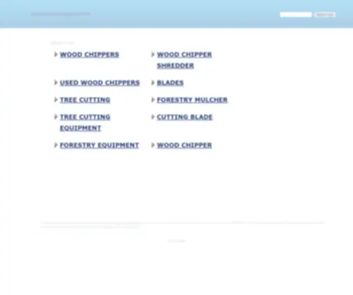 Woodsmanchippers.com(Terex Woodsman Chippers) Screenshot