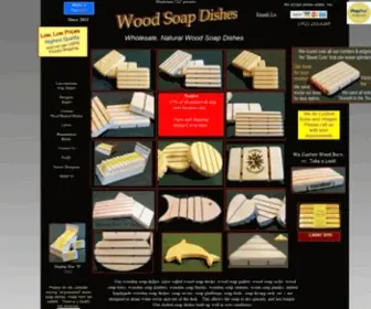 Woodsoapdishes.com(Wholesale Natural Wood Soap Dishes) Screenshot